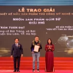 Gốm Trần Gia đạt giải nhì tại hội thi sản phẩm thủ công mỹ nghệ Việt Nam